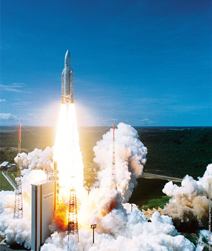 Raketenstart Ariane