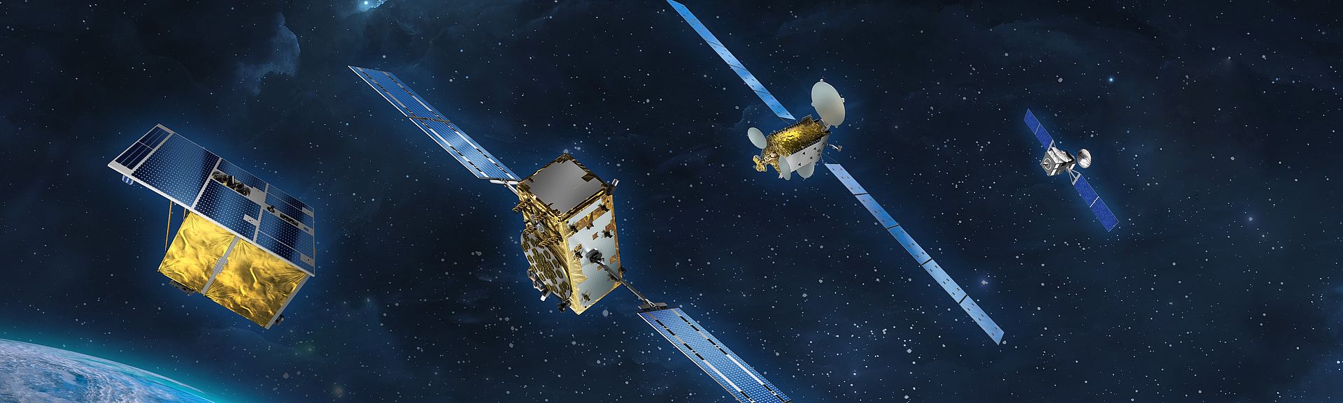 Satelliten in der Raumfahrt