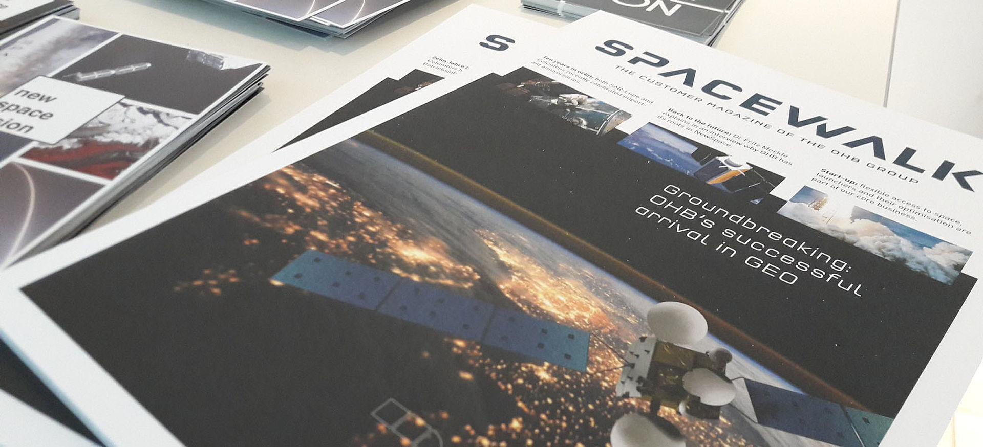 Spacewalk: Das neue Kundenmagazin 