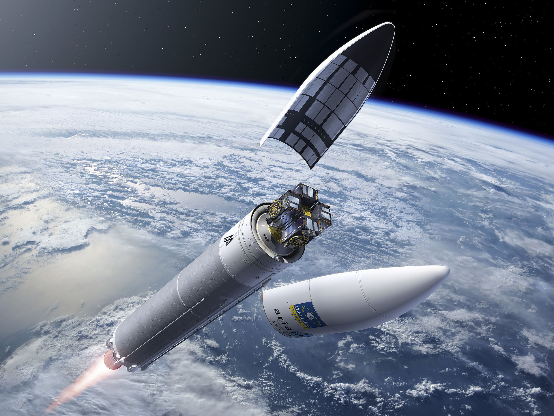 Start vier weiterer Galileo-Satelliten: ein bedeutender Meilenstein für OHB