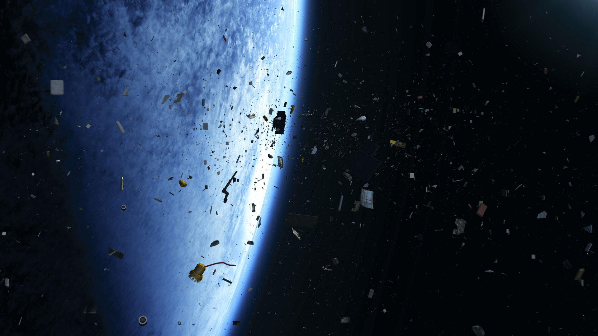 Weltraumschrott: Es wird eng im Orbit